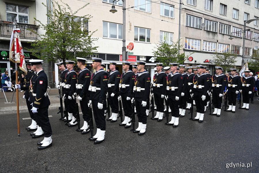 Uroczystości z okazji rocznicy uchwalenia Konstytucji 3 Maja w Gdyni, fot. Michał Puszczewicz