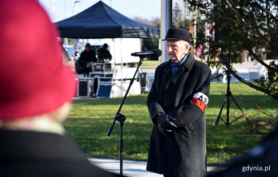 Eugeniusz Wrochna - uroczystości upamiętniające 78. rocznicę utworzenia Armii Krajowej, fot. Kamil Złoch