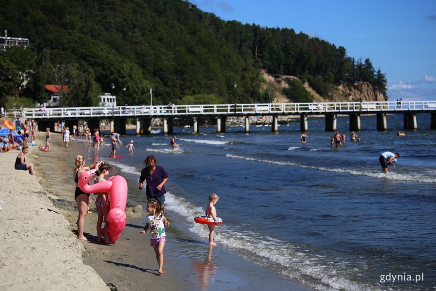 Plaża w Orłowie. Fot. Przemysław Kozłowski