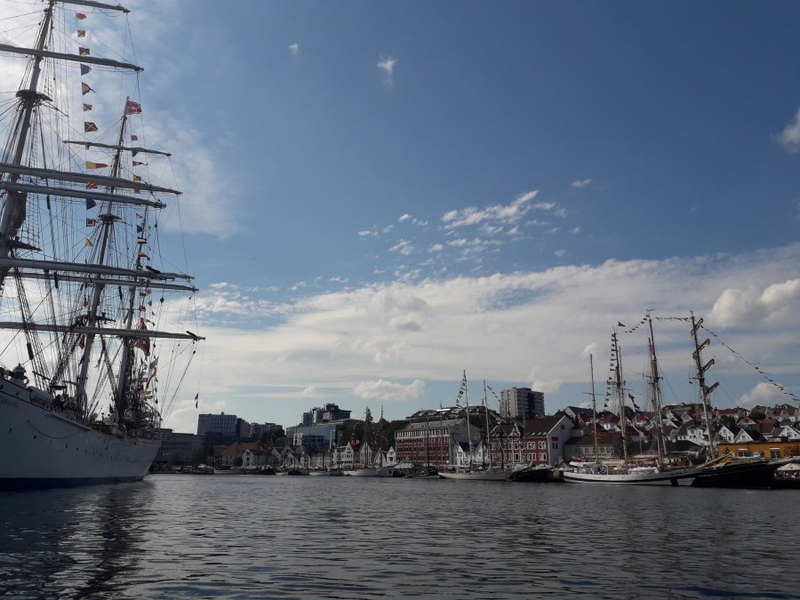 Pogoria na The Tall Ships Races 2018 w norweskim Stavanger