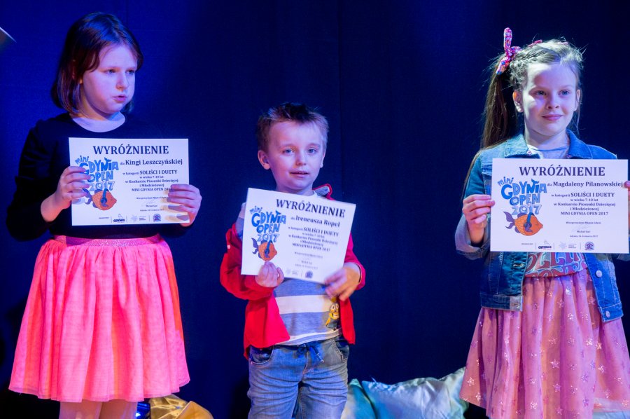 Festiwalu Piosenki Dziecięcej i Młodzieżowej Gdynia OPEN