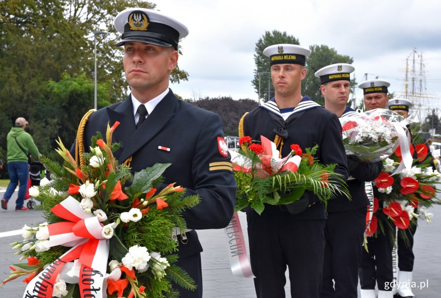 Gdyńskie uroczystości upamiętniające 75. rocznicę Powstania Warszawskego // fot. Magdalena Czernek