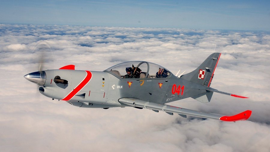 PZL-130 ORLIK fot. mat. prasowe 43. Oksywskiej Bazy Lotnictwa Morskiego