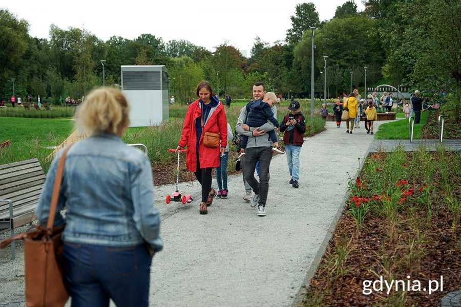 Aktywności podczas otwarcia trzeciego etapu Parku Centralnego w Gdyni, fot. Mirosław Pieślak