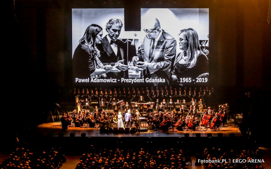 Koncert Andrei Bocellego w Gdańsku // fot. Fotobank.pl / Ergo Arena