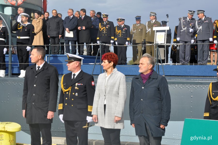 Wręczenie sztandaru RCI // fot. Justyna Bronk