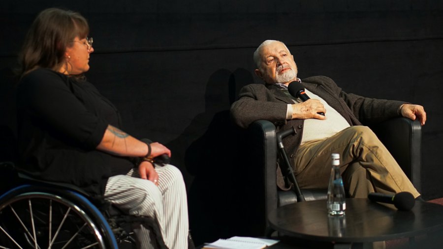 Spotkanie z Januszem Majewskim w Gdyńskim Centrum Filmowym // fot. Bartosz Izdebski