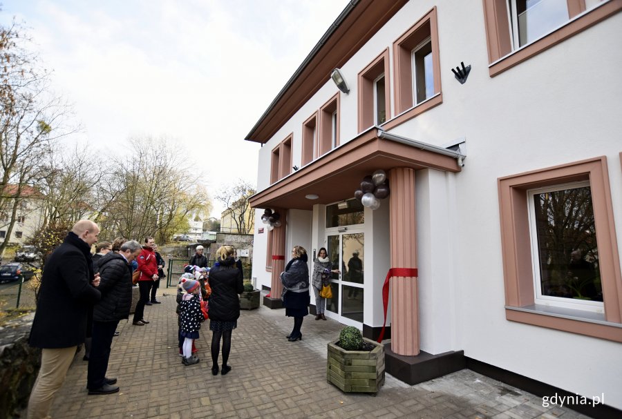 Przedszkole nr 22 w Gdyni po remoncie elewacji i termomodernizacji, fot. Kamil Złoch