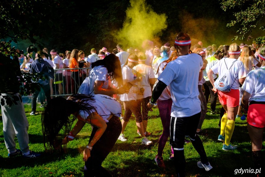 Bieg The Color Run w Gdyni, 16.09.2017 // fot. Dawid Linkowski