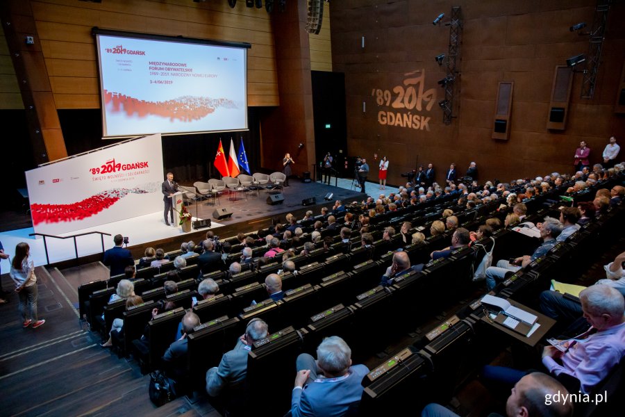 Międzynarodowe Forum Obywatelskie w ramach obchodów Święta Wolności i Solidarności // fot. Piotr Hukało