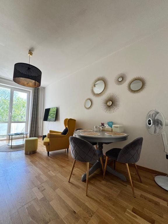 Salon w obiekcie noclegowym Słoneczna Gdynia