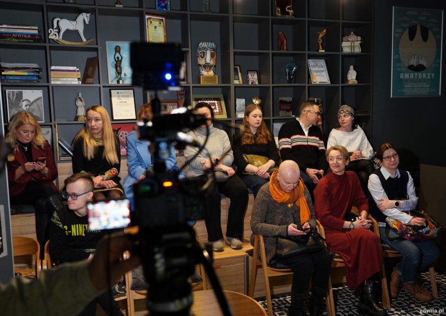 W wydarzeniu udział wzięli m.in. przedstawiciele gdyńskich instytucji kultury oraz Maja Wagner, naczelnik Wydziału Kultury w Gdyni