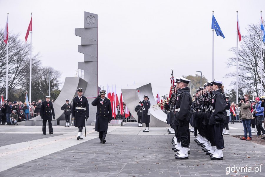 Gdynia uczciła stulecie polskiej niepodległości // fot. Przemysław Świderski