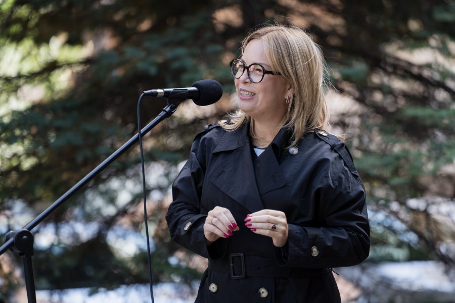 Na zdjęciu: Oktawia Gorzeńska, wiceprezydentka Gdyni (fot. Paweł Budziński)