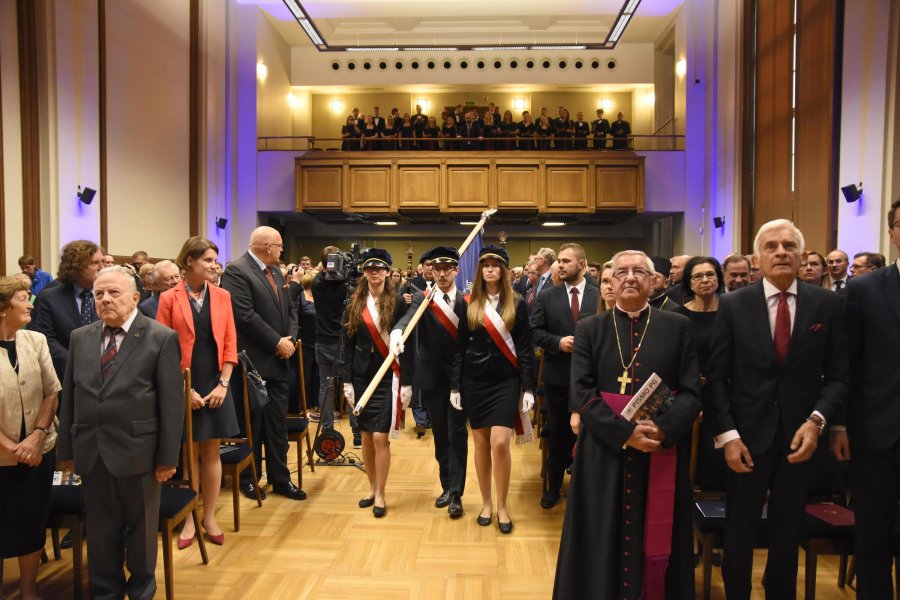 Rozdanie nagród odbyło się w trakcie inauguracji roku akademickiego na Politechnice Gdańskiej, fot. Jan Ziarnicki