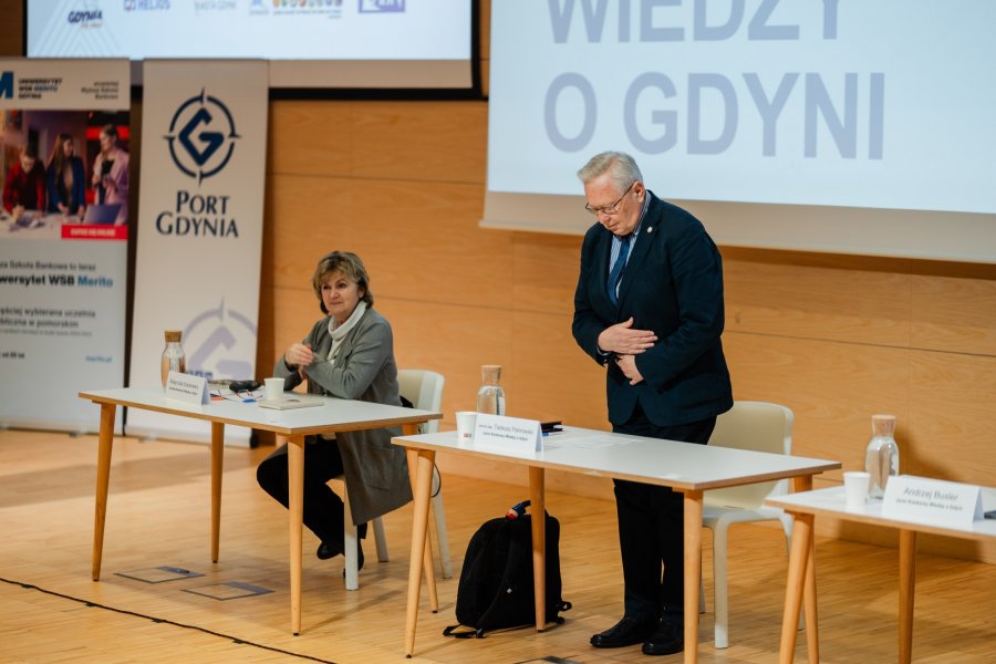 Juror finału konkursu Tadeusz Palmowski / fot. Uniwersytet WSB Merito Gdynia