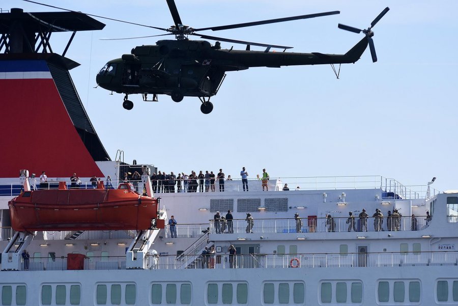 Pokaz ratownictwa i działań antyterrorystycznych fot. Michał Puszczewicz