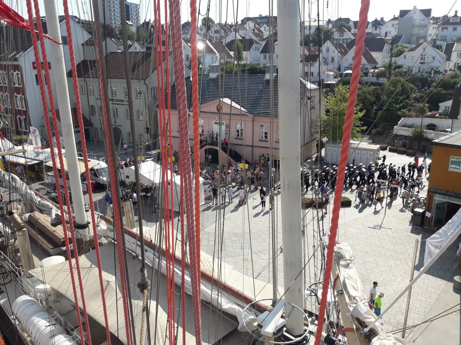 Pogoria na The Tall Ships Races 2018 w norweskim Stavanger