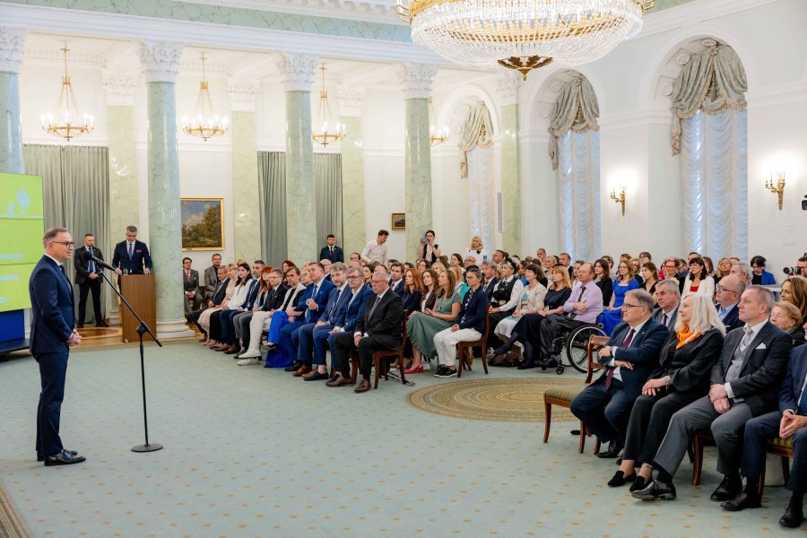 Gala wręczenia nagród odbyła się w Pałacu Prezydenckim (fot. Marta Kuśmierz/Integracja)