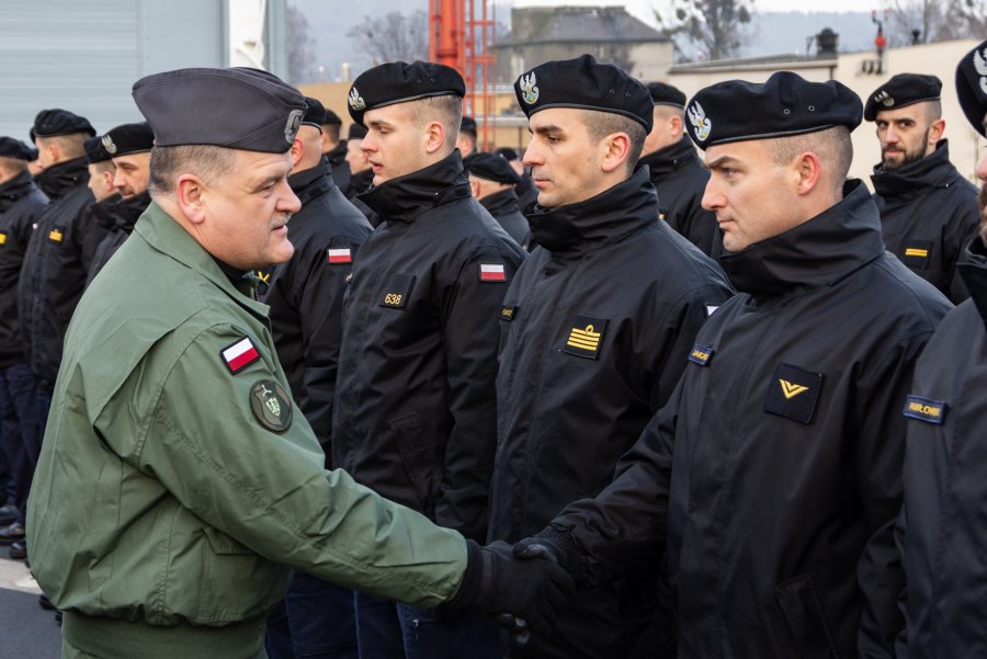 Pożegnanie ORP Gen. K. Pułaski // fot. Jan Ziarnicki