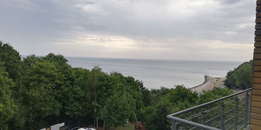 Widok na Zatokę Gdańską z Hotelu R&oacute;żany Gaj, fot. G. Pilarczyk