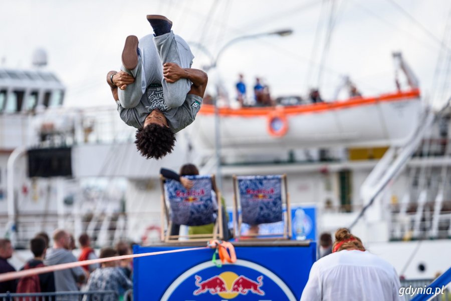 Zawody Red Bull Slackship 2017 w Gdyni // fot. D. Linkowski