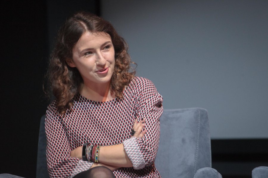 Debata "O związkach literatury i muzyki" w ramach festiwalu "Miasto Słowa", fot. Kamil Jasiński
