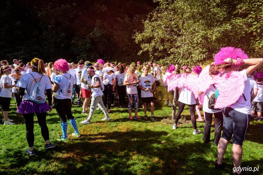 Bieg The Color Run w Gdyni, 16.09.2017 // fot. Dawid Linkowski