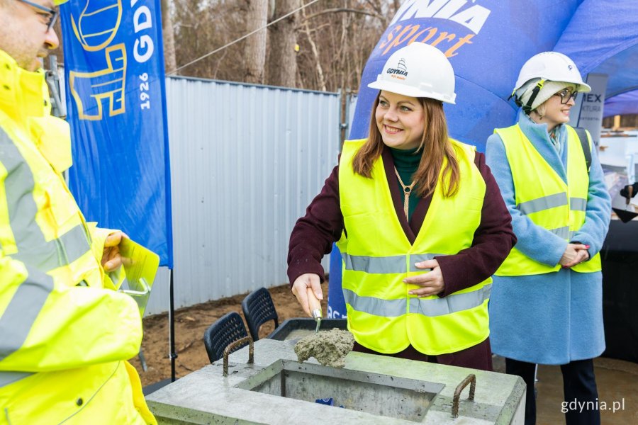Prezydent Gdyni Aleksandra Kosiorek  (fot. Karol Stańczak)