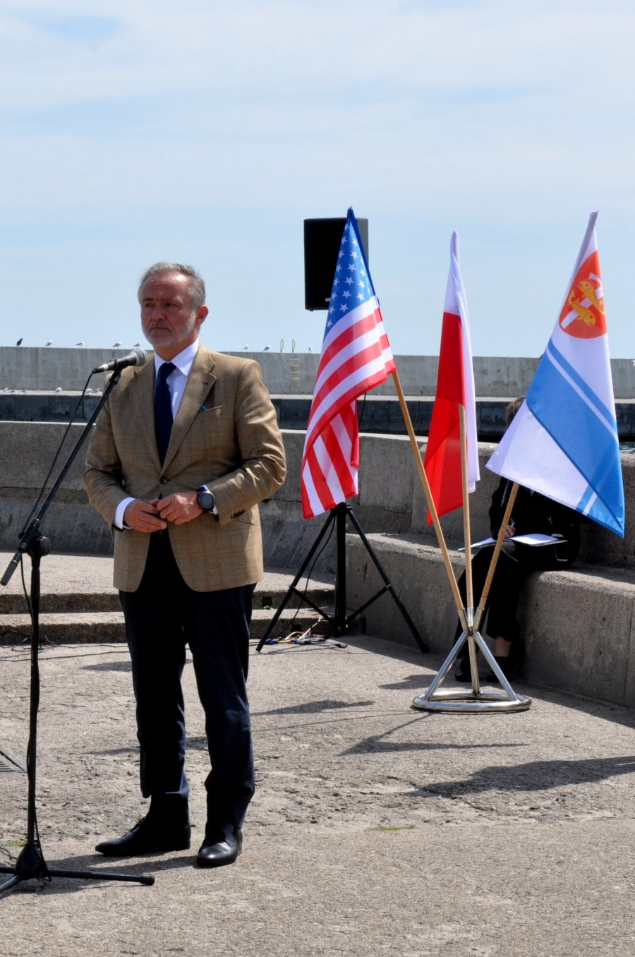 Przemawia Wojciech Szczurek, prezydent Gdyni / fot. Dorota Nelke