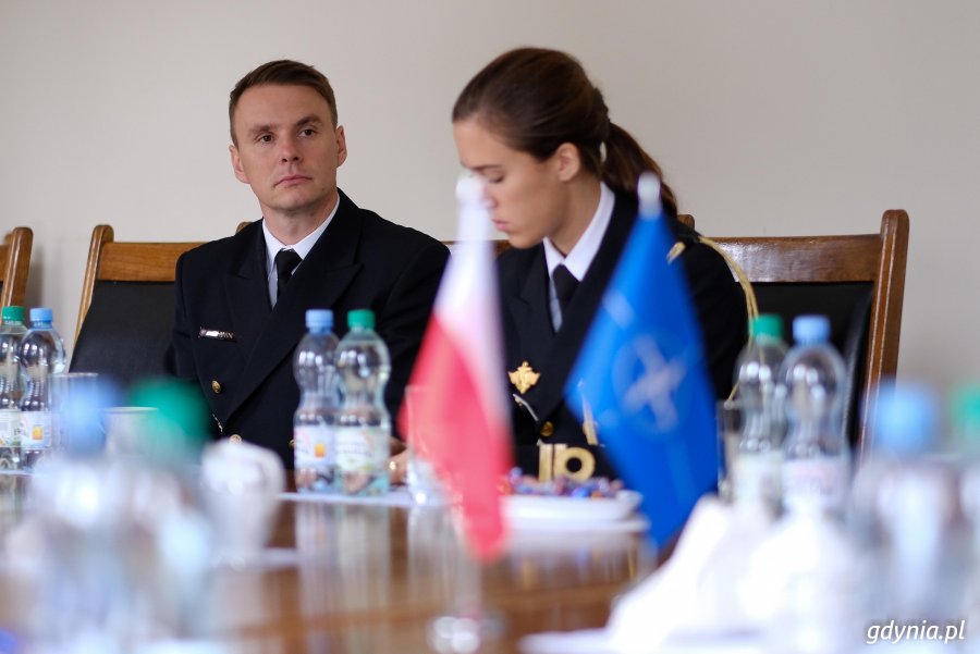 Wizyta przedstawicieli Sił Morskich NATO w Gdyni // fot. Dawid Linkowski