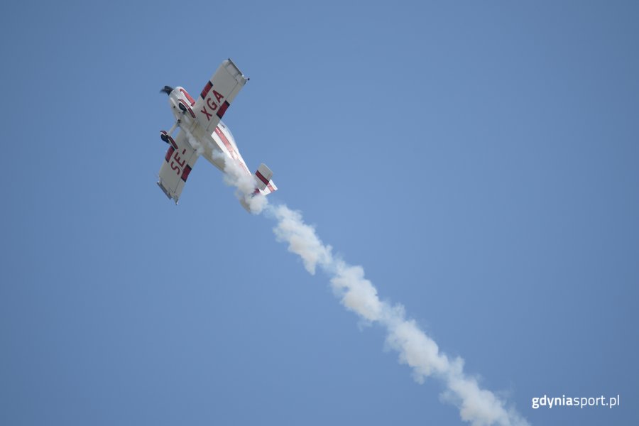 Drugi dzień LOTOS Gdynia Aerobaltic 2019 na gdyńskim lotnisku, fot. gdyniasport.pl