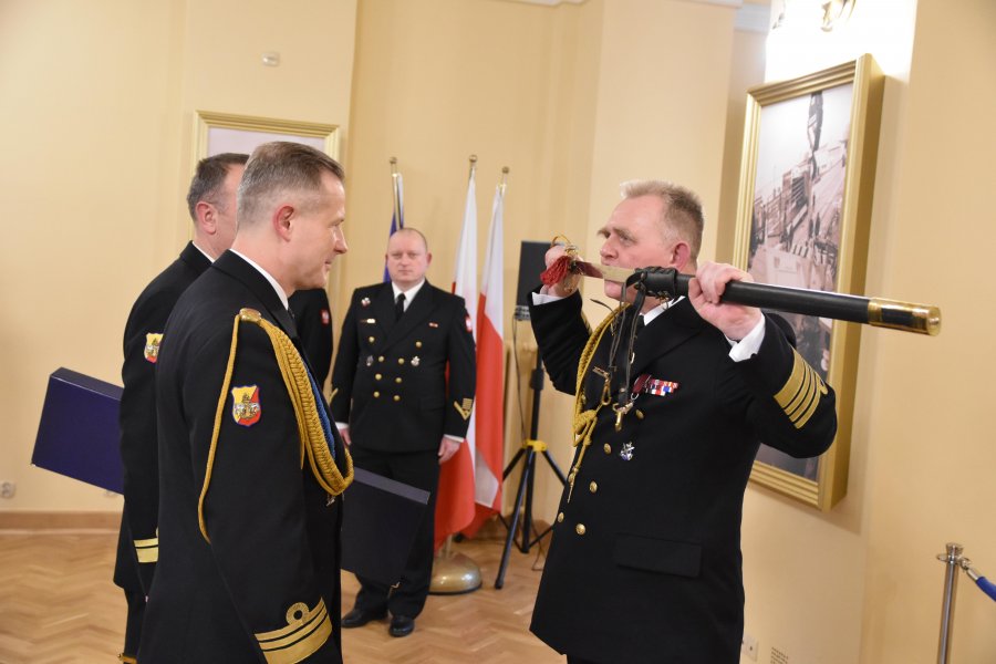 Zmiana na stanowisku Komendanta Portu Wojennego w Gdyni, fot. Lechosław Dzierżak