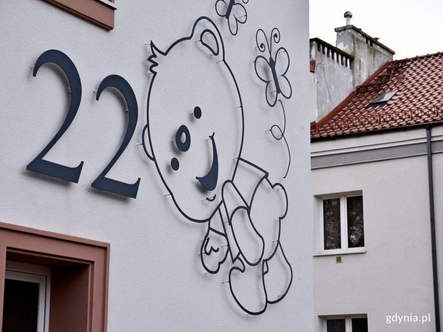 Przedszkole nr 22 w Gdyni po remoncie elewacji i termomodernizacji, fot. Kamil Złoch