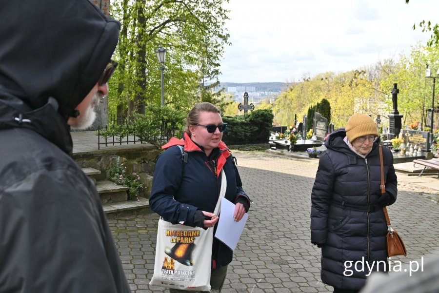 Na zdjęciu: Ola Fijałkowska, przewodniczka, doktorantka archeologii Uniwersytetu Gdańskiego (fot. Magdalena Starnawska)