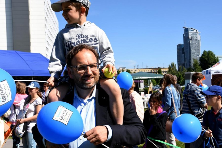 Gdyński Dzień Godności zwieńczył piknik na Placu Grunwaldzkim. fot. Jan Ziarnicki