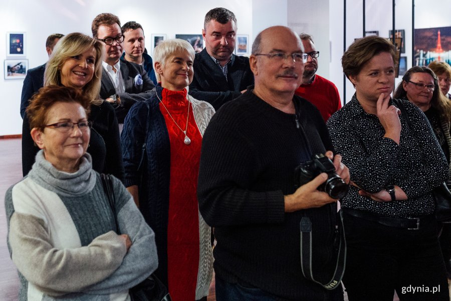 Wernisaż wystawy artysty Jean-Paula Lublinera pt. „130 lat Wieży Eiffla” w Centrum Nauki Experyment, fot. Piotr Żagiell