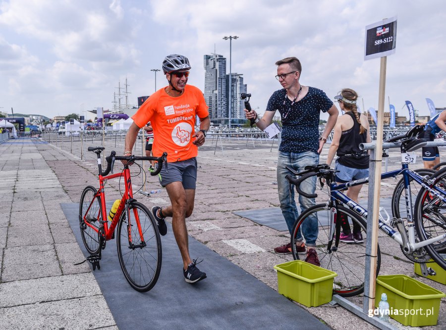 Gdyńskie sztafety podczas Enea IRONMAN 70.3 Gdynia / fot.gdyniasport.pl