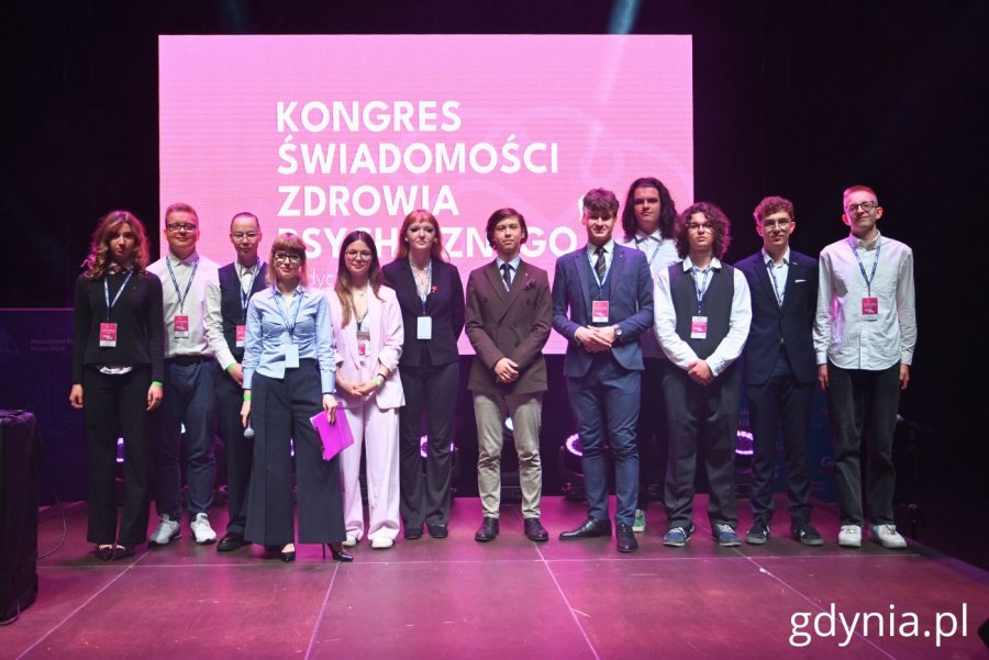 Młodzieżowa Rada Miasta Gdyni zorganizowała Kongres Świadomości Zdrowia Psychicznego (fot. Magdalena Starnawska)