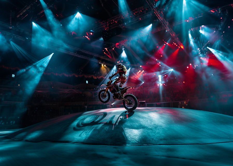 Widowisko Pulse Extreme Show, fot. stage.agency.pl