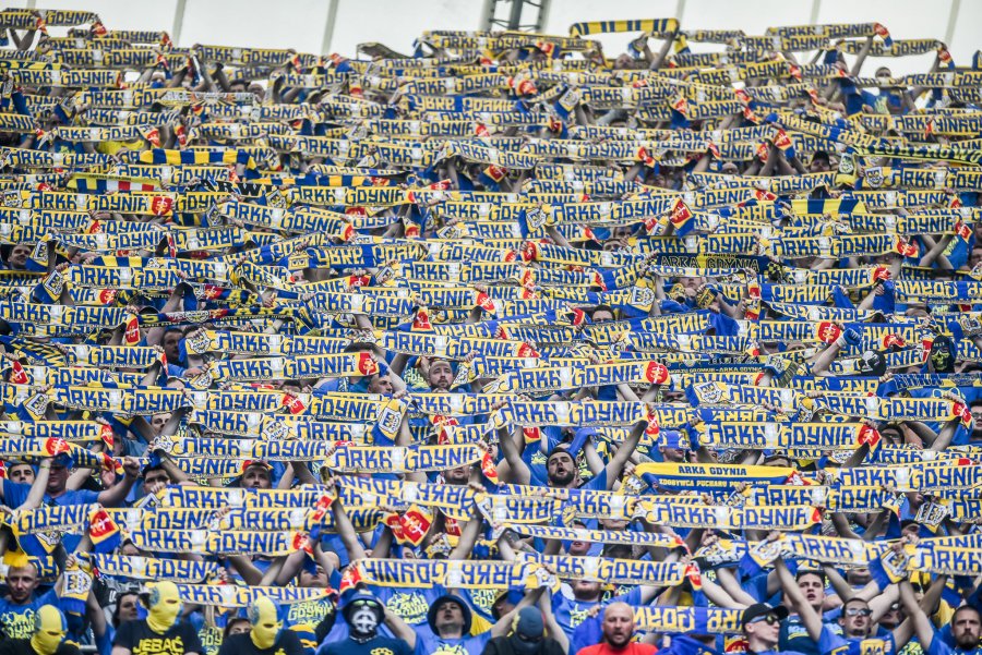 Finał Pucharu Polski 2018. Arka Gdynia - Legia Warszawa / fot.gdyniasport.pl