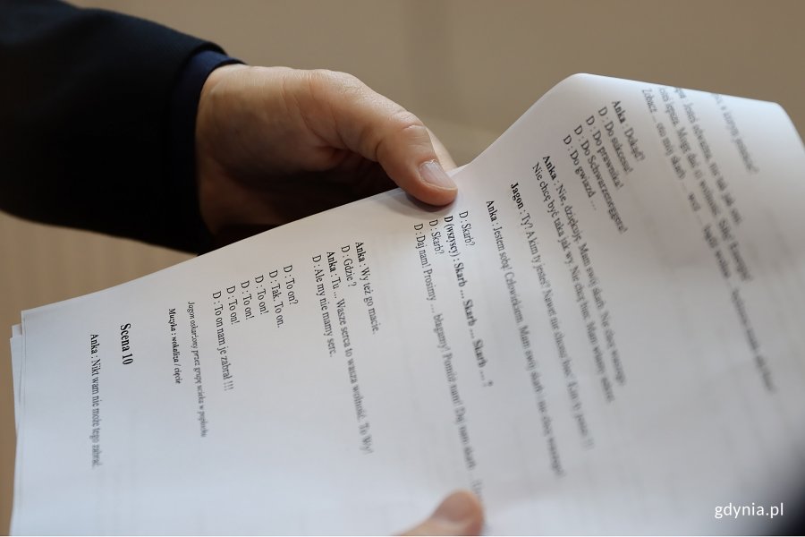 Casting do spektaklu „Sekret" w ramach projektu „PaT" (fot. Katarzyna Balcerzak)