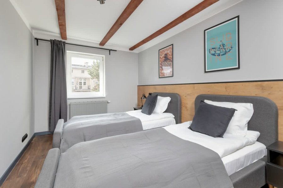Jedna z sypialni w apartamencie Władysława IV 30A/9