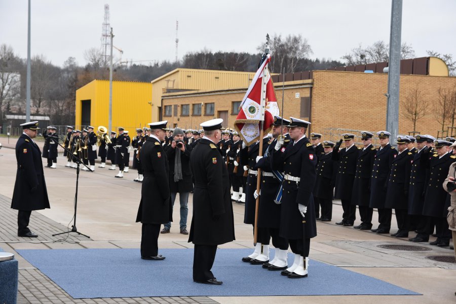 Zmiana na stanowisku Komendanta Portu Wojennego w Gdyni, fot. Lechosław Dzierżak