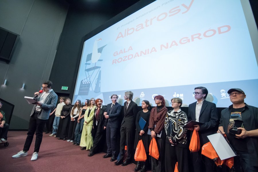 Laureaci 17. Przeglądu Amatorskich Filmów Uczniowskich Albatrosy (fot. GCF)
