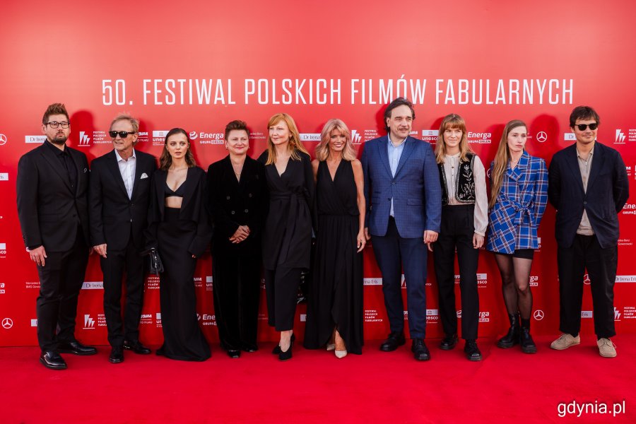 Ceremonia czerwonego dywanu poprzedzająca sobotnią galę 50. Festiwalu Polskich Filmów Fabularnych w Gdyni (fot. Karol Stańczak)