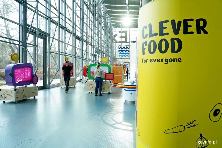 Wystawa „CLEVERFOOD for everyone” w Centrum Nauki Experyment