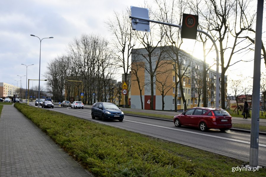 Wolniej i bezpieczniej na ulicy Unruga // fot. Paweł Kukla