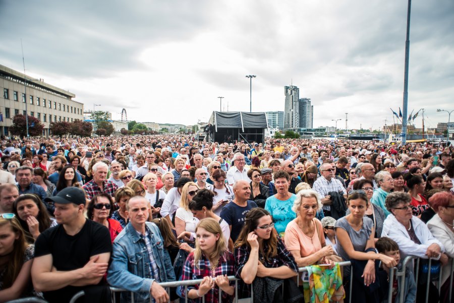 Koncert upamiętniający 30.rocznicę wizyty Jana Pawła II w Gdyni. //fot. Dawid Linkowski