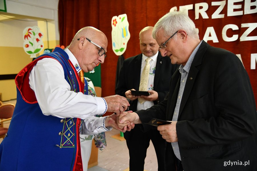 Uroczystość wręczenia medali „Srebrna Tabakiera Abrahama” w Gdyni // fot. Michał Puszczewicz